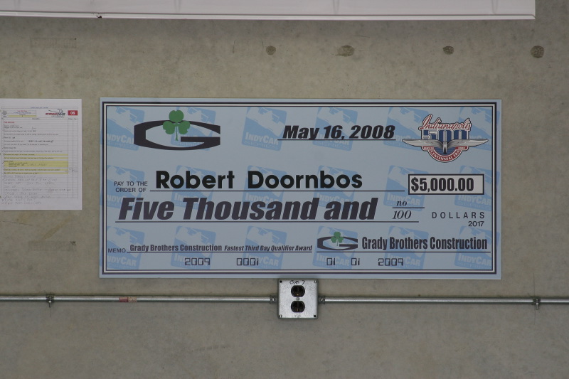 Robert Doornbos, Indianapolis