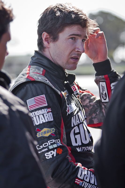 JR Hildebrand National Guard Panther Racing, Infineon Raceway Testing 2012