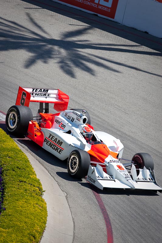 Ryan Briscoe in Long Beach