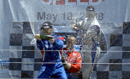 James  Hinchcliffe, Laguna Seca