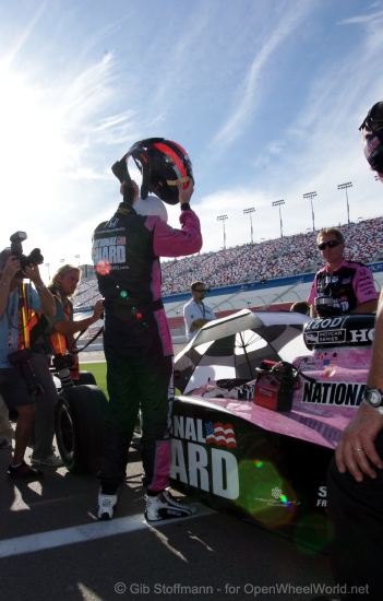 JR Hildebrand, Las Vegas Motor Speedway