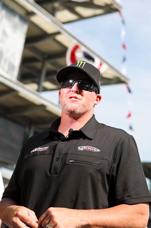 Paul Tracy, Saturday Autograph session Indianapolis Speedway