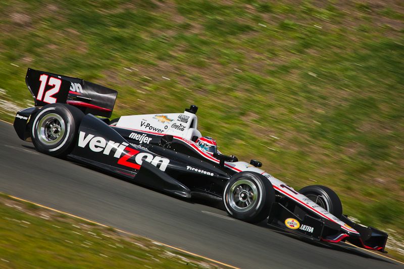 Will Power, Infineon Raceway Testing 2012-Day 2