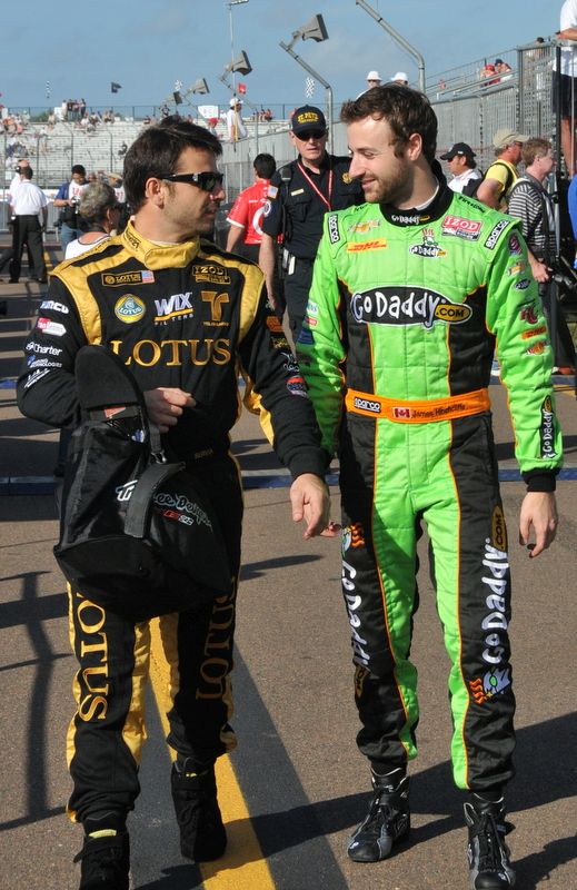 James Hinchcliffe, Oriol Servia, St. Petersburg