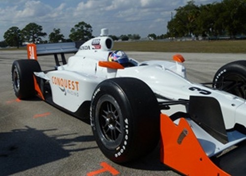 JK Vernay test voor Conquest op Sebring