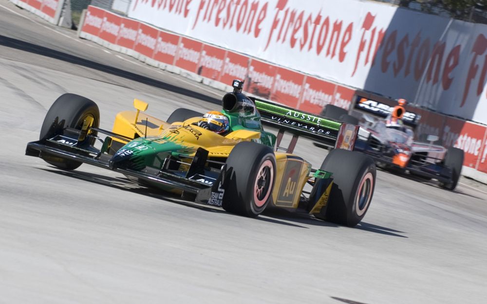 Will Power, Oriol Servia, Detroit