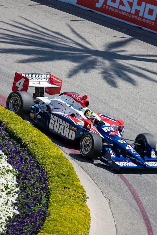 Dan Wheldon in Long Beach