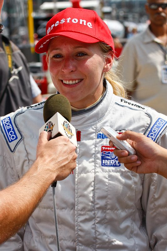 Pippa Mann, Indianapolis