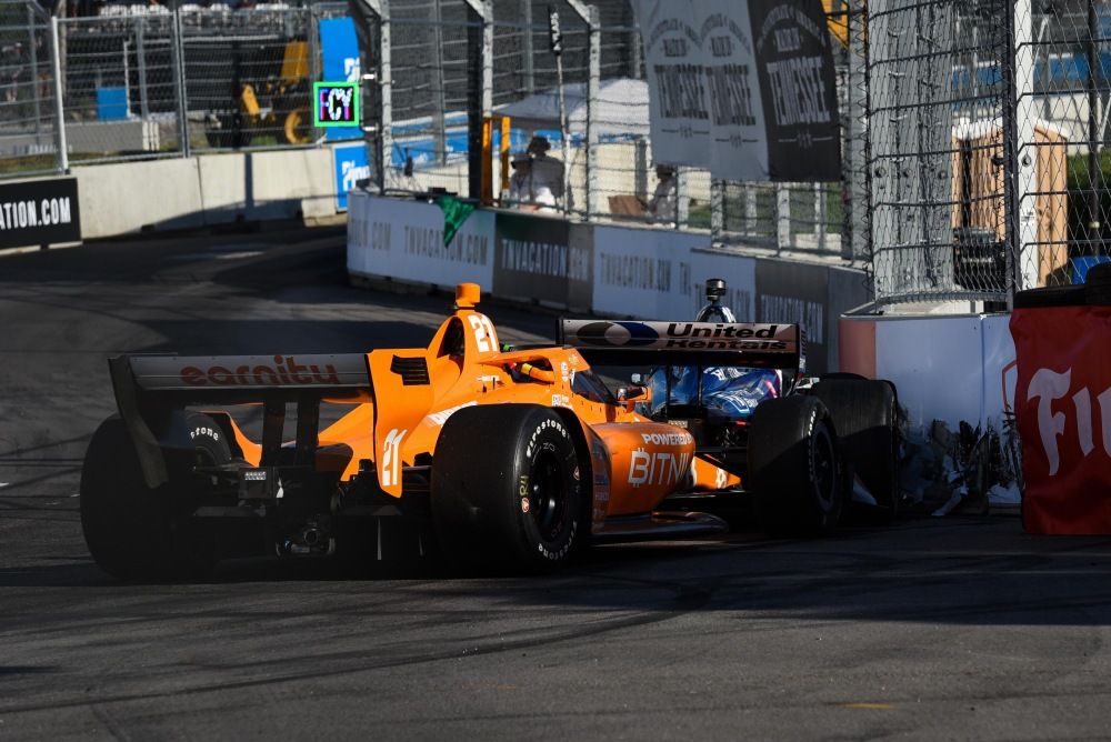 Graham Rahal, Rinus VeeKay, Nashville