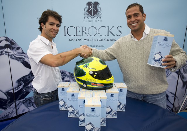 Bruno Junqueira sluit een sponsordeal met Ice Rocks