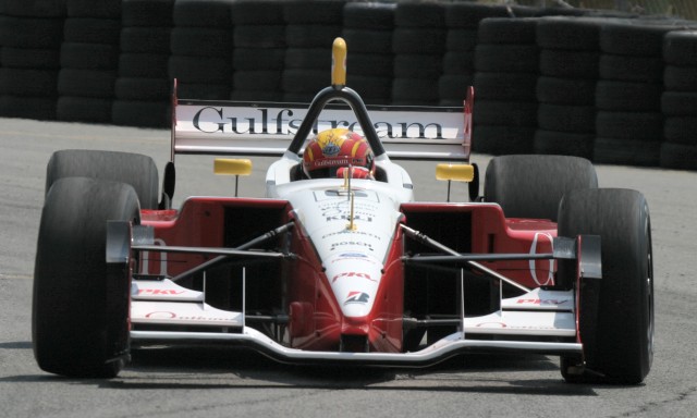 Oriol Servia in actie op Toronto