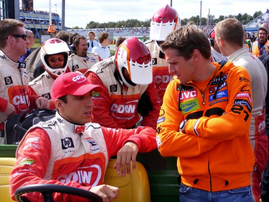 Christijan Albers in gesprek met Justin Wilson