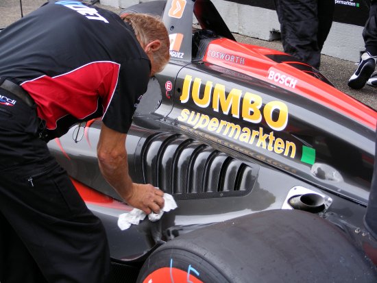 Als je wagen maar goed oogt voor de race