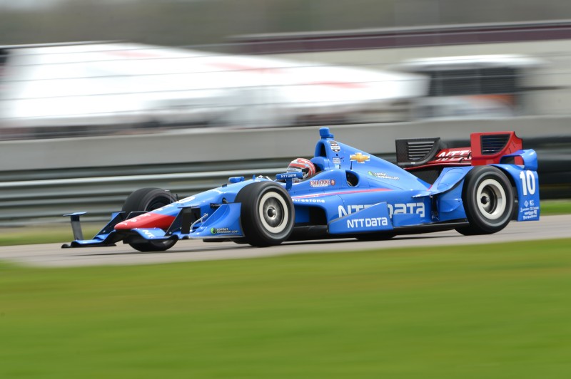 Tony Kanaan op het NOLA Motorsports Park