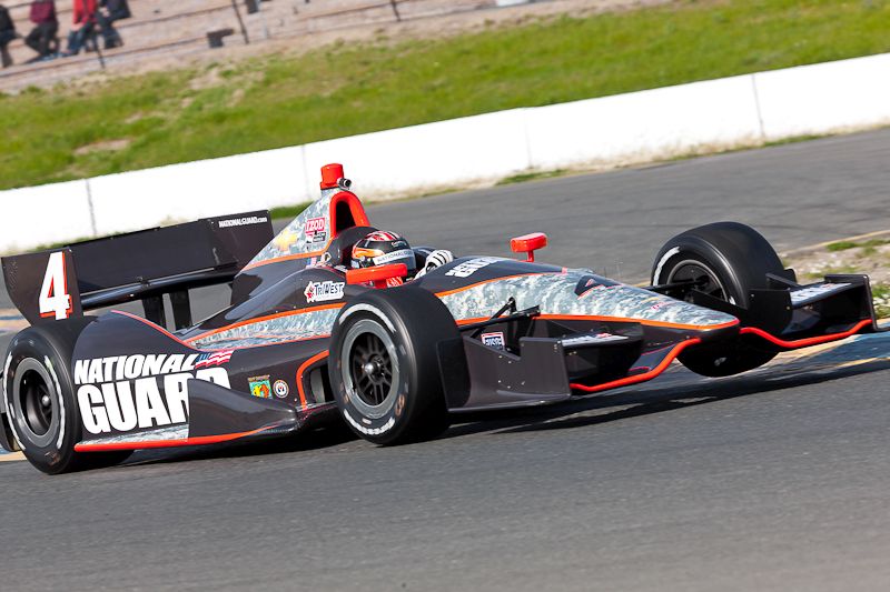 JR Hildebrand, Infineon Raceway Testing 2012