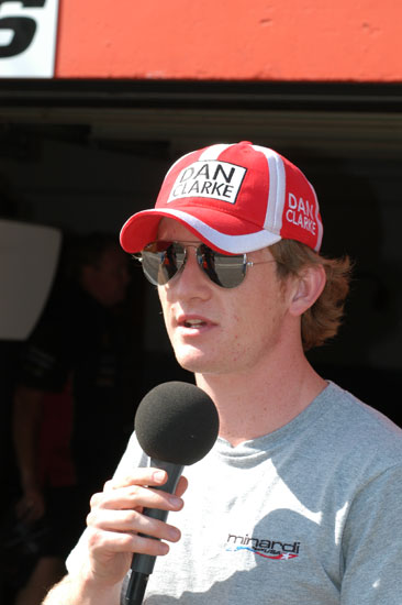 Dan  Clarke, Zolder