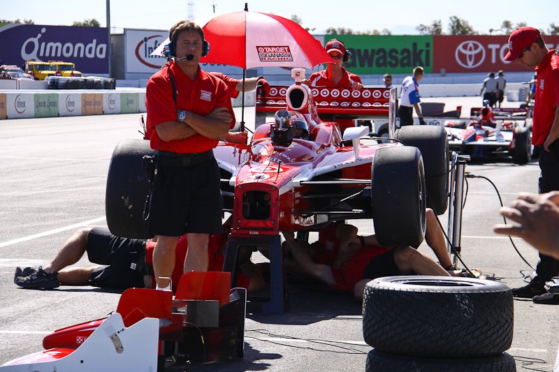 Scott Dixon, Test day @ Infineon Raceway