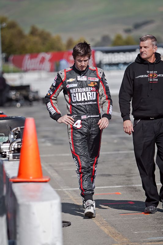 JR Hildebrand, Infineon Raceway Testing 2012