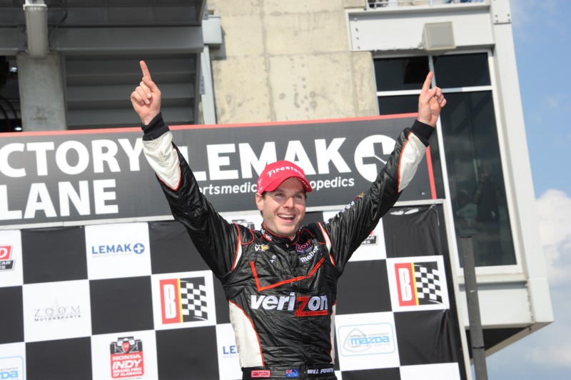 Will Power wint op het Barber Motorsports Park