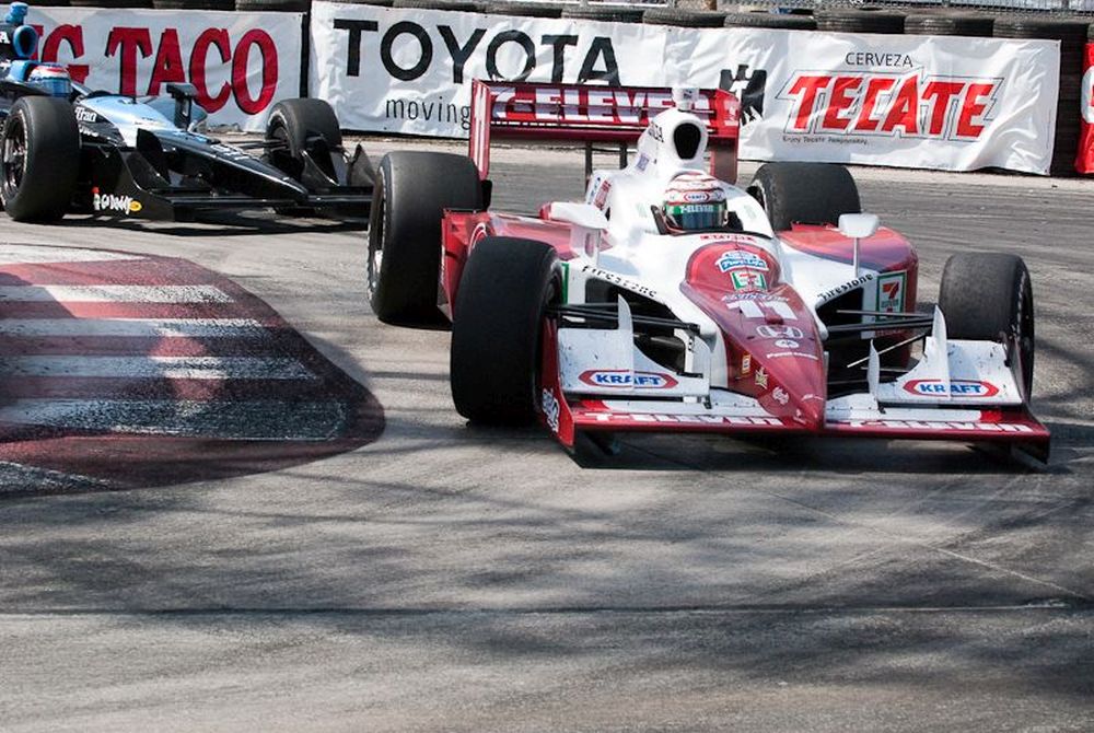 Tony Kanaan, Danica Patrick, Long Beach