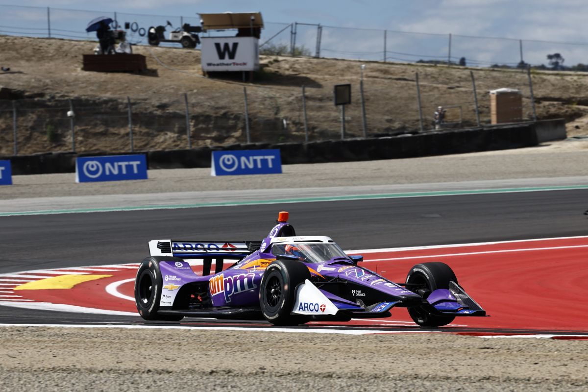 Rinus VeeKay, Laguna Seca