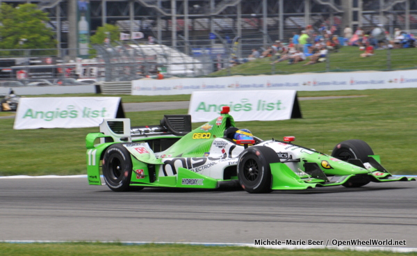 Sebastien Bourdais, Indianapolis infield