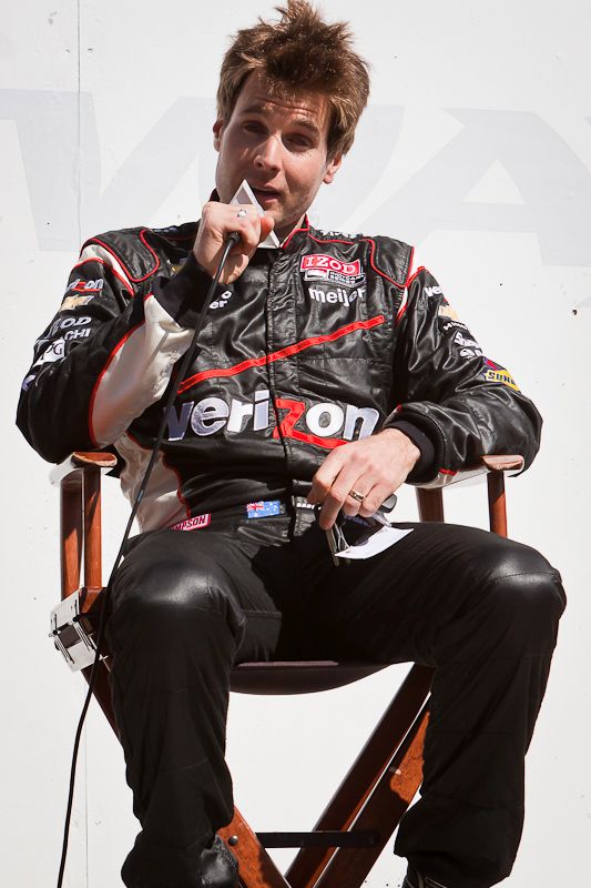 Will Power, Infineon Raceway Testing 2012