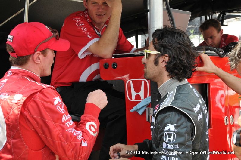 Scott Dixon, Dario Franchitti, Detroit